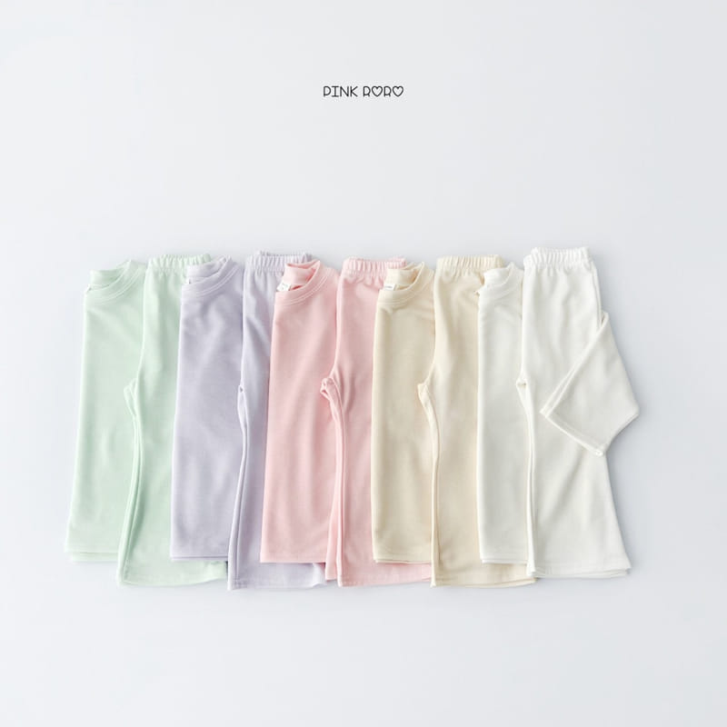 Pinkroro - Korean Children Fashion - #stylishchildhood - RoRo Pastel Top Bottom set - 3