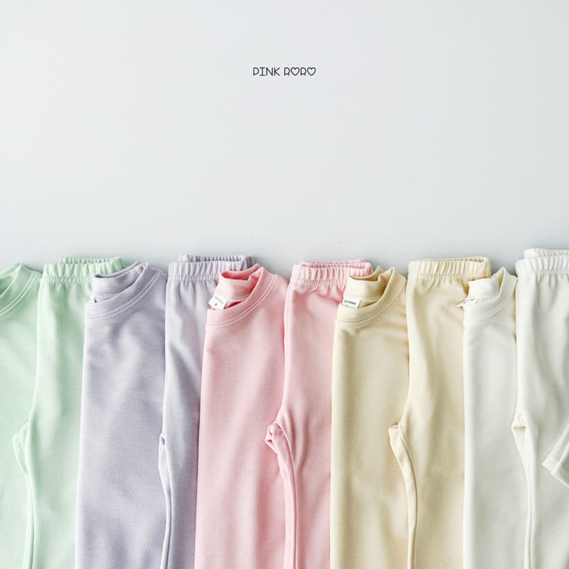 Pinkroro - Korean Children Fashion - #toddlerclothing - RoRo Pastel Top Bottom set - 2