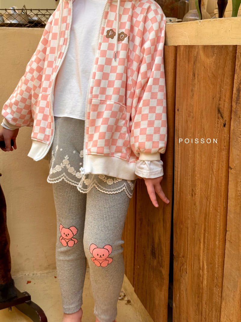 Poisson - Korean Children Fashion - #Kfashion4kids - Bear Leggings - 6