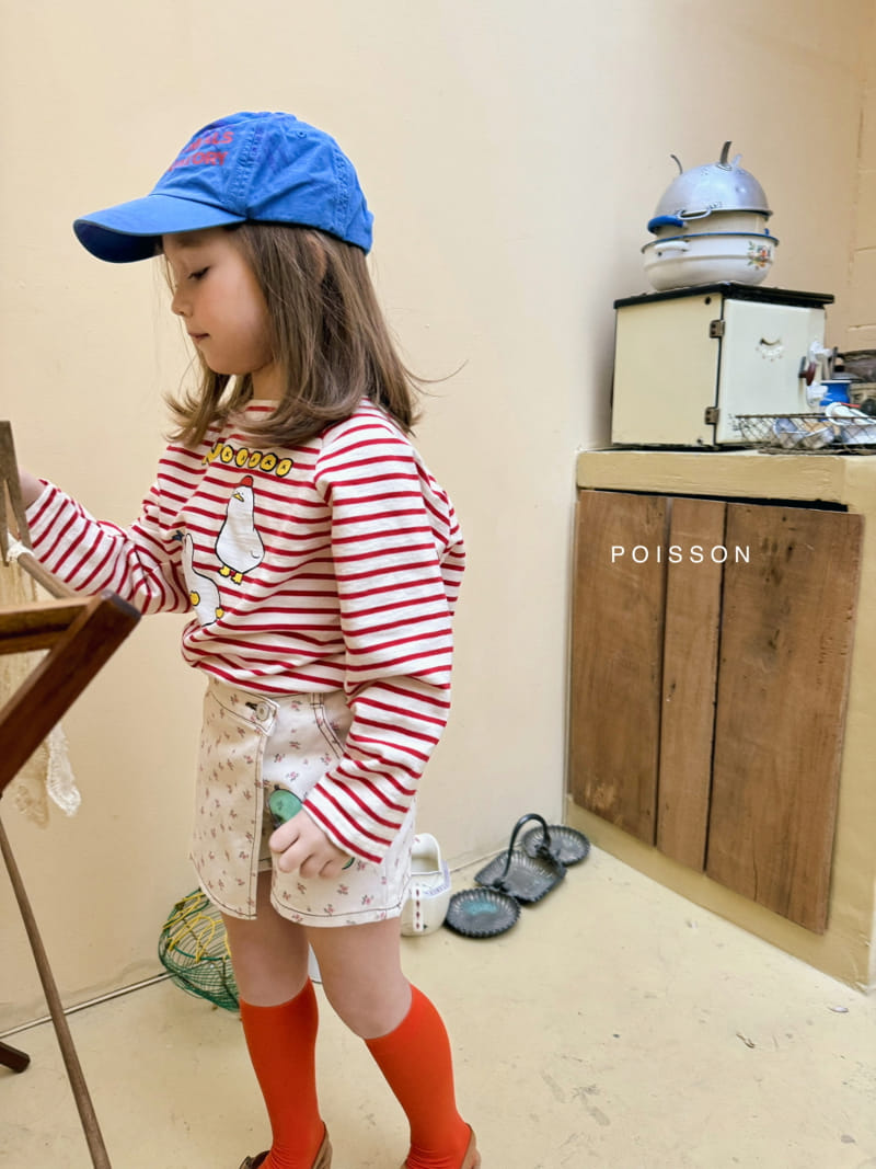 Poisson - Korean Children Fashion - #Kfashion4kids - Lala Wrap Skirt Pants - 3