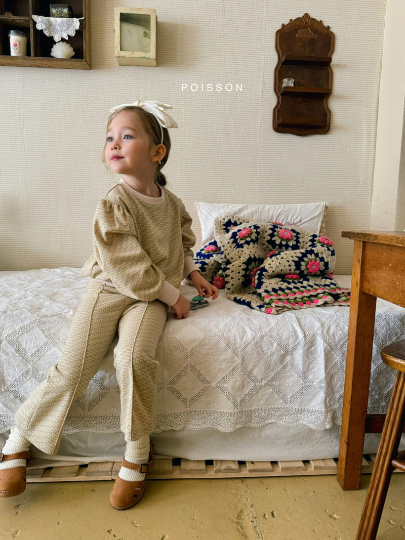Poisson - Korean Children Fashion - #childofig - Margaret Top Bottom Set