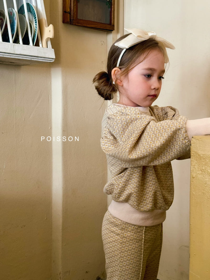 Poisson - Korean Children Fashion - #childrensboutique - Margaret Top Bottom Set - 3