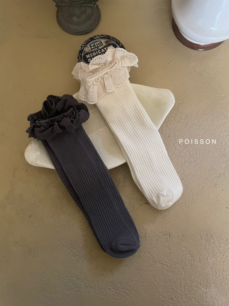 Poisson - Korean Children Fashion - #childrensboutique - Frill Socks Set