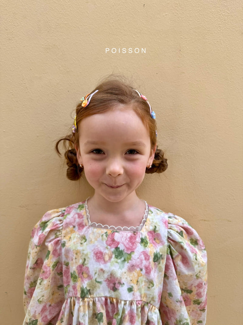 Poisson - Korean Children Fashion - #childrensboutique - Flower Ddak Pin Set - 9