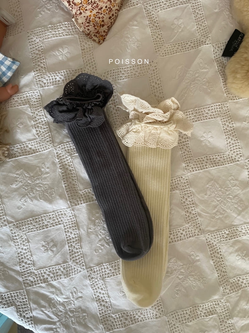 Poisson - Korean Children Fashion - #designkidswear - Frill Socks Set - 2
