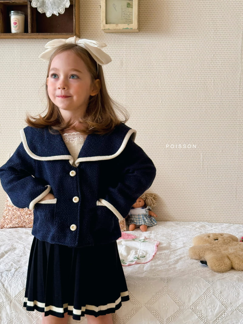 Poisson - Korean Children Fashion - #childrensboutique - Schoollik Skirt - 4