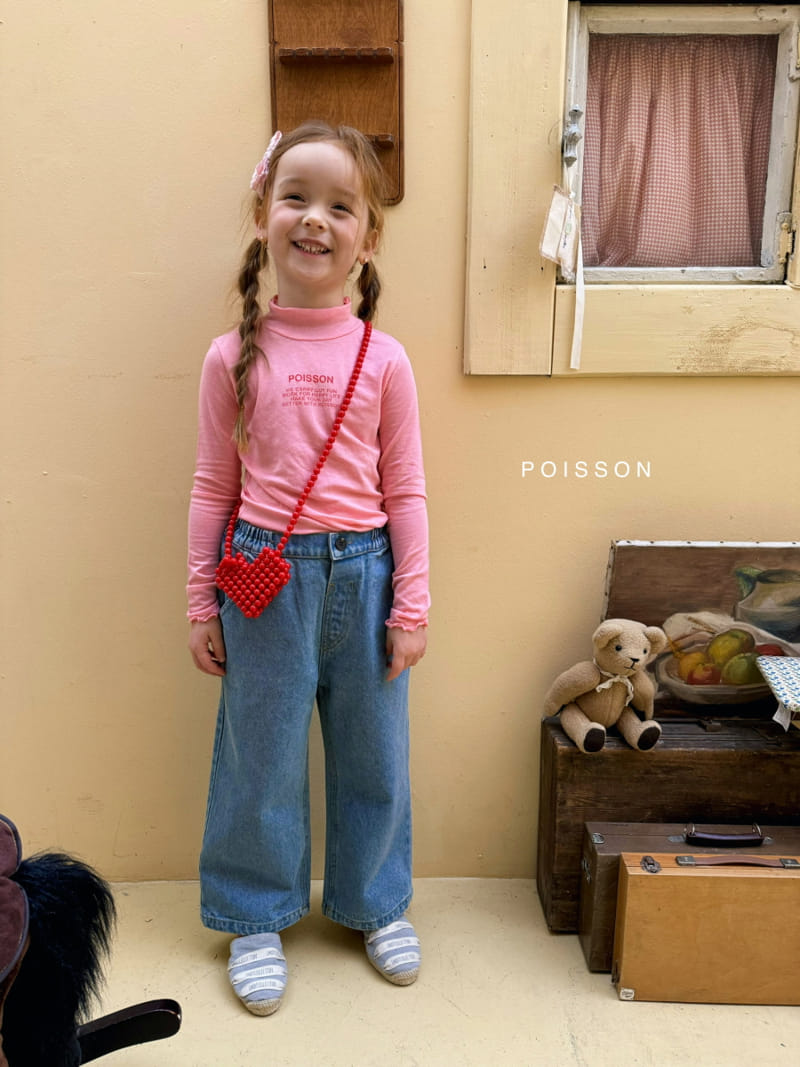Poisson - Korean Children Fashion - #designkidswear - Luco Denim Pants - 4