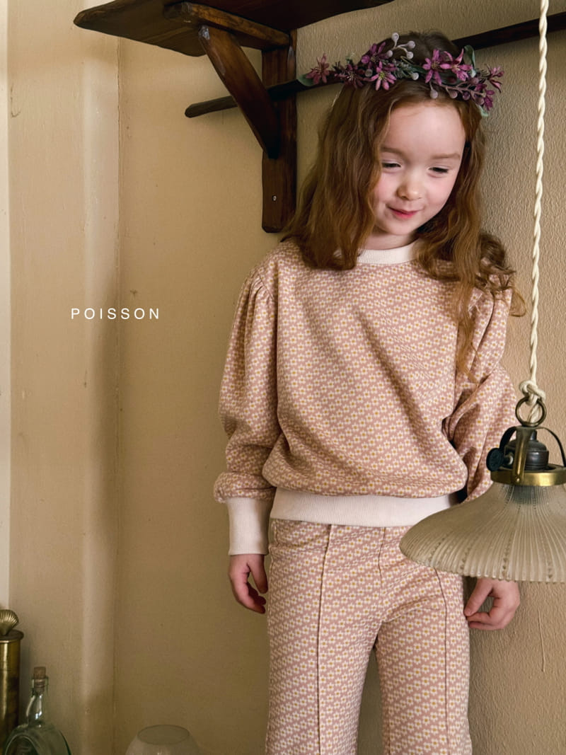 Poisson - Korean Children Fashion - #fashionkids - Margaret Top Bottom Set - 6