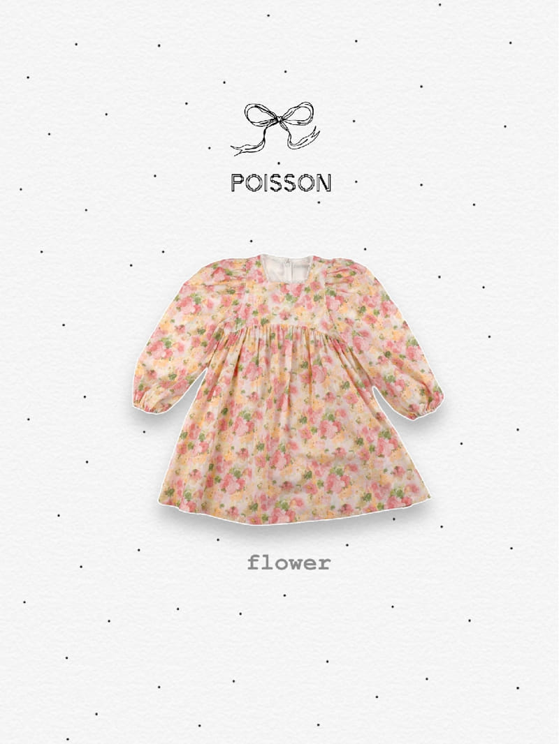 Poisson - Korean Children Fashion - #kidsshorts - Rose One-Piece - 8