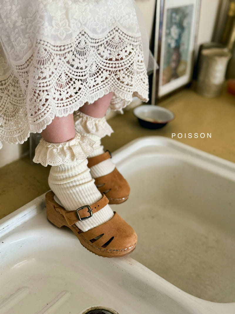 Poisson - Korean Children Fashion - #kidsshorts - Frill Socks Set - 5