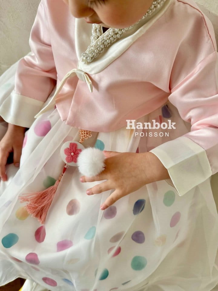 Poisson - Korean Children Fashion - #kidzfashiontrend - Lami Hanbok Set - 2