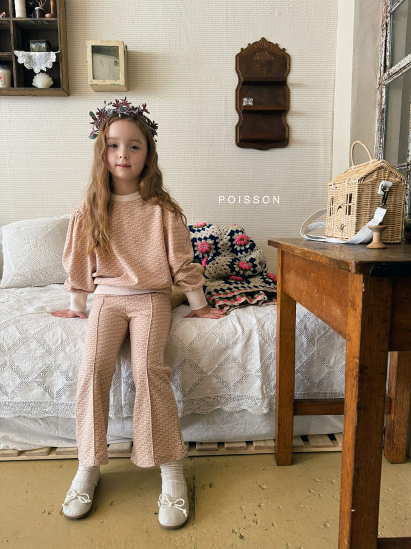 Poisson - Korean Children Fashion - #kidzfashiontrend - Margaret Top Bottom Set - 9
