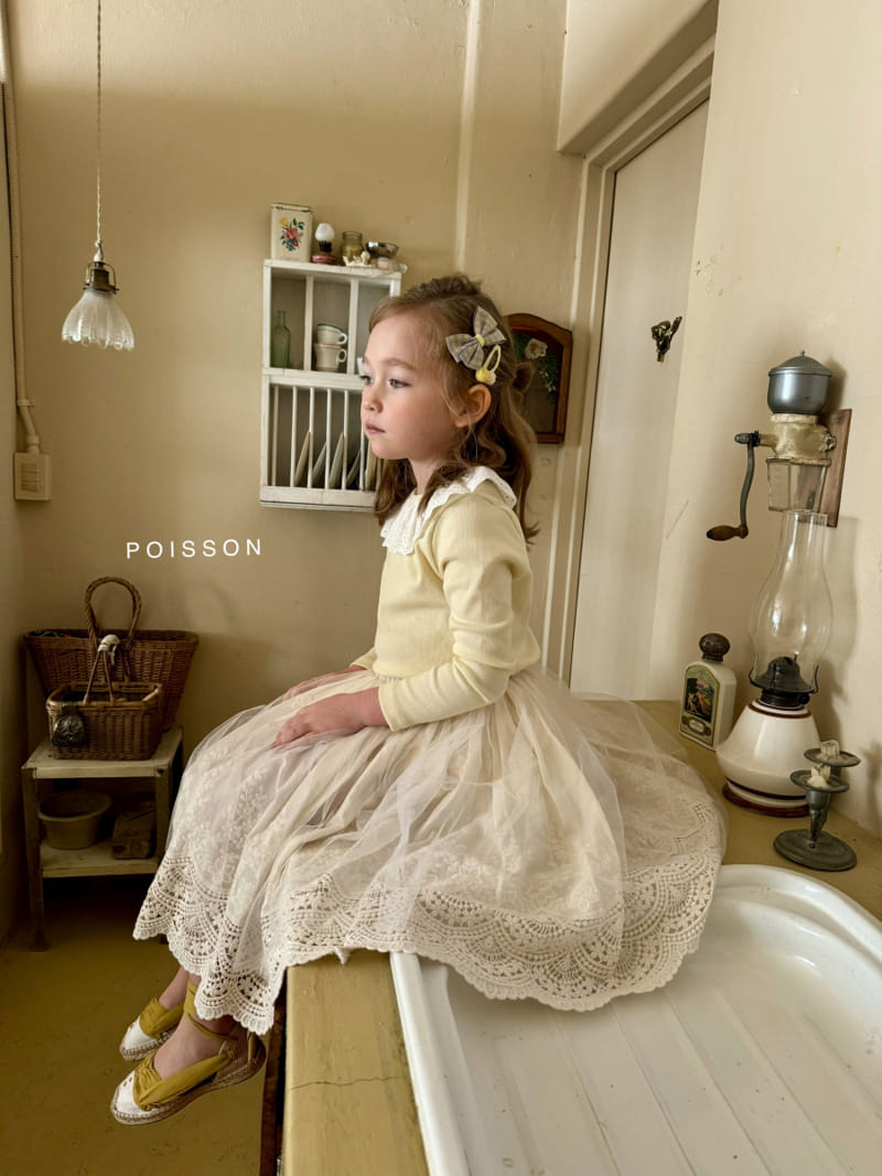 Poisson - Korean Children Fashion - #littlefashionista - Ribbon Form Set - 8