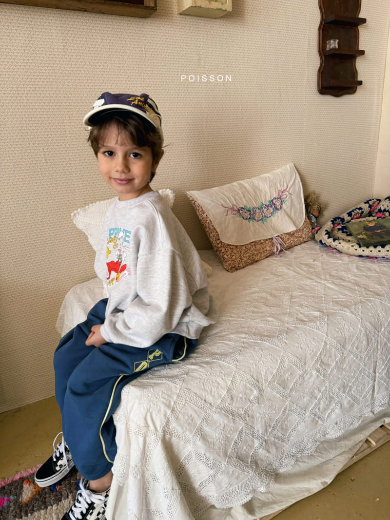 Poisson - Korean Children Fashion - #littlefashionista - Bunny Sweatshirt - 3