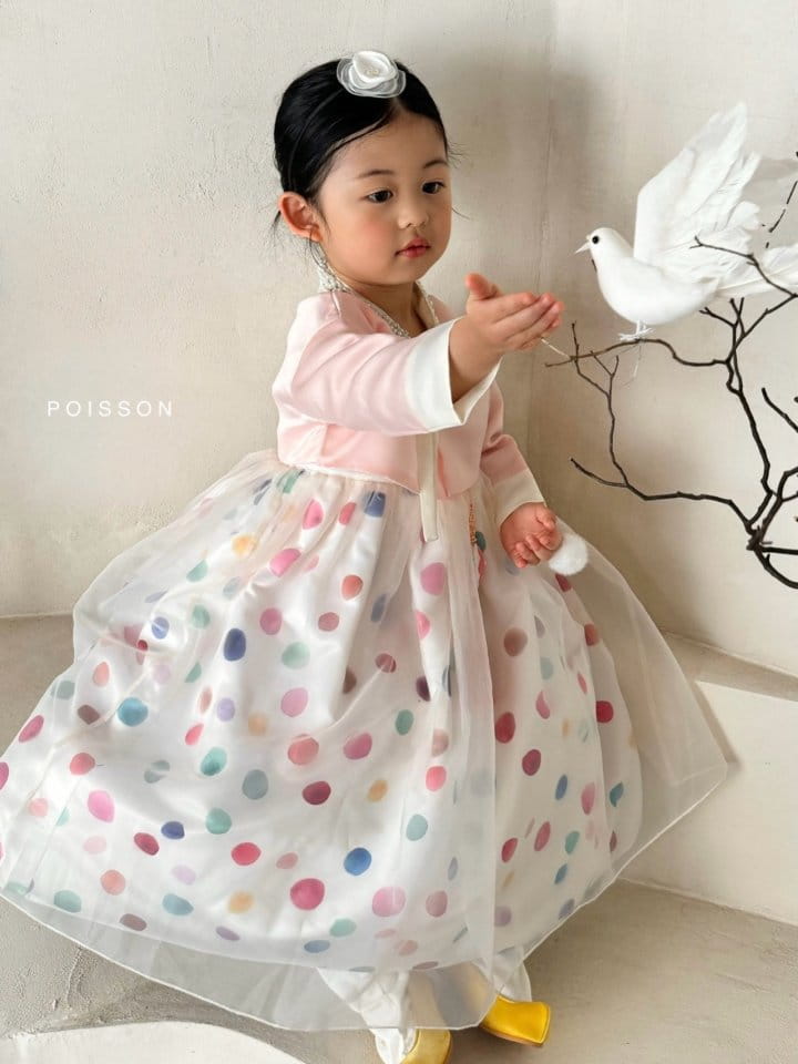 Poisson - Korean Children Fashion - #magicofchildhood - Lami Hanbok Set - 5