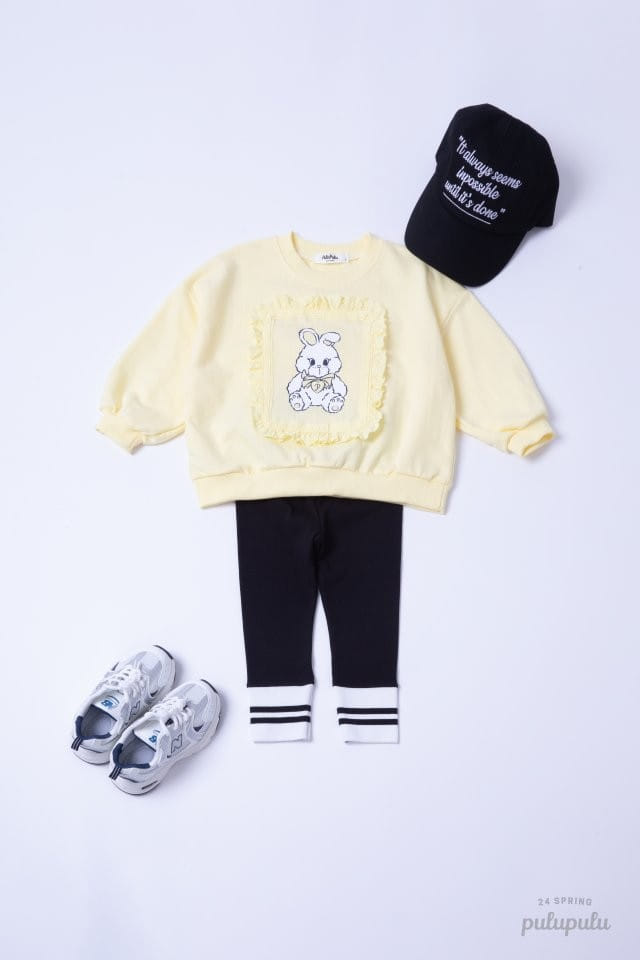 Pulupulu - Korean Children Fashion - #childofig - Bunny Lace Sweatshirt - 10