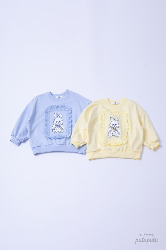 Pulupulu - Korean Children Fashion - #childofig - Bunny Lace Sweatshirt - 11