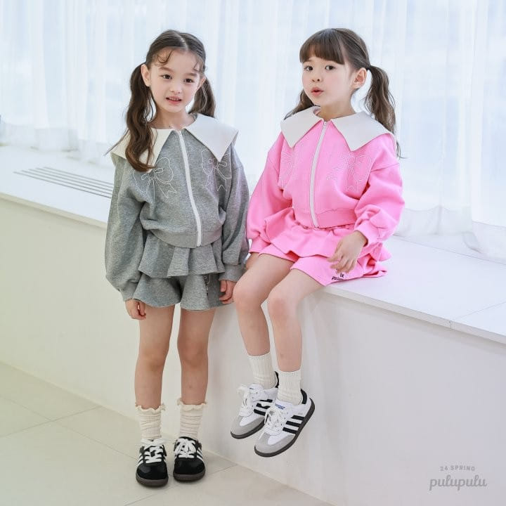Pulupulu - Korean Children Fashion - #childofig - Ribona Collar Jacket