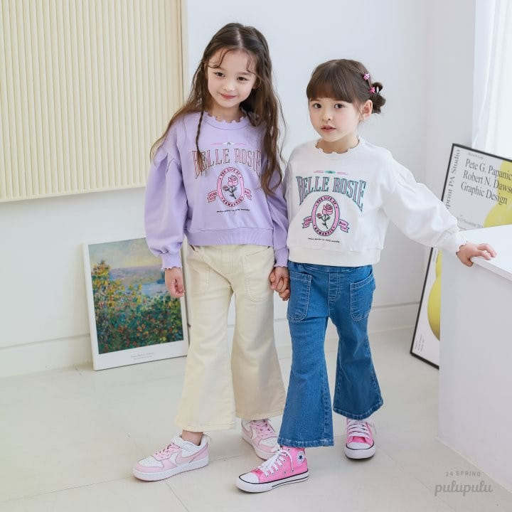 Pulupulu - Korean Children Fashion - #designkidswear - Gina Boot Cut Pants - 2