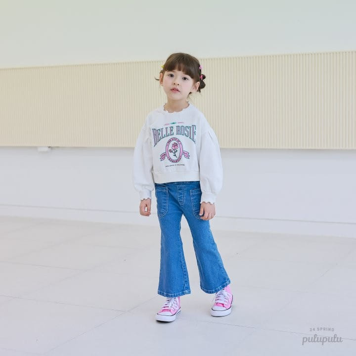 Pulupulu - Korean Children Fashion - #kidsshorts - Gina Boot Cut Pants - 5
