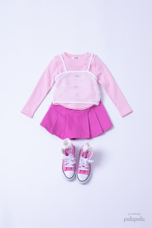 Pulupulu - Korean Children Fashion - #kidsshorts - Happy T-Shirt - 11