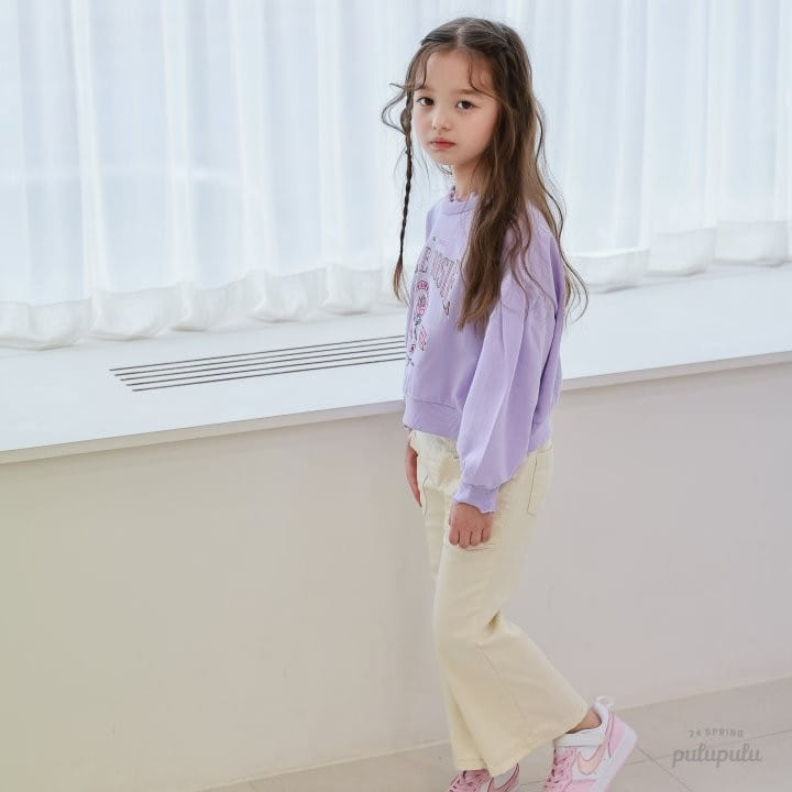 Pulupulu - Korean Children Fashion - #kidsstore - Gina Boot Cut Pants - 6