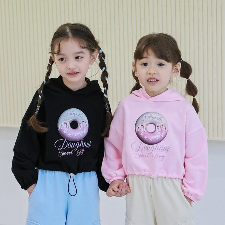 Pulupulu - Korean Children Fashion - #kidsstore - Donut Hood Sweatshirt