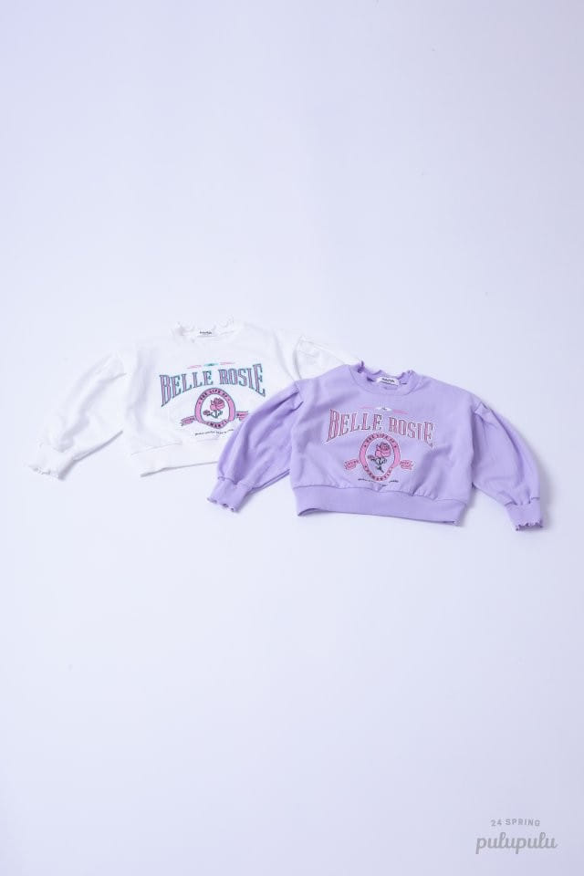 Pulupulu - Korean Children Fashion - #kidsstore - Rose Frill Sweatshirt - 9