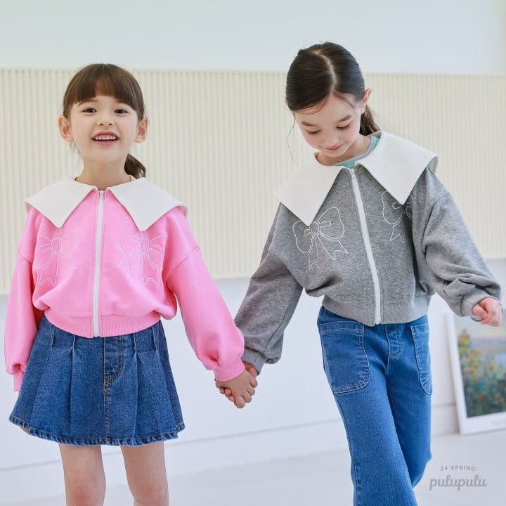 Pulupulu - Korean Children Fashion - #kidsstore - Ribona Collar Jacket - 8