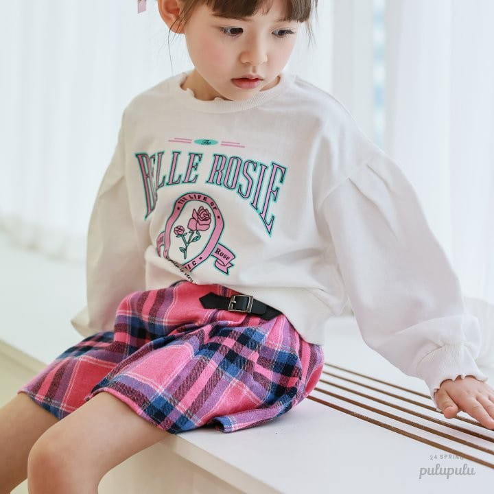 Pulupulu - Korean Children Fashion - #littlefashionista - Pleated Check Skirt - 5