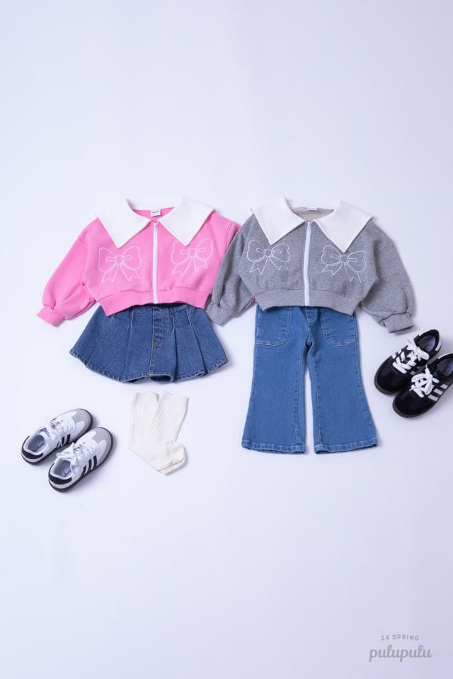 Pulupulu - Korean Children Fashion - #littlefashionista - Ribona Collar Jacket - 11