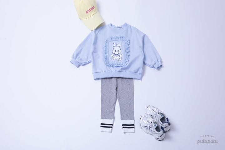 Pulupulu - Korean Children Fashion - #magicofchildhood - Bunny Lace Sweatshirt - 7