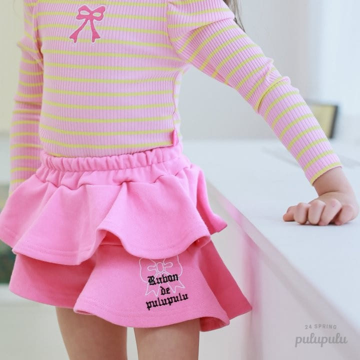 Pulupulu - Korean Children Fashion - #magicofchildhood - Ribona Cancan Pants - 3