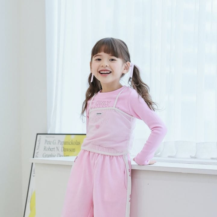 Pulupulu - Korean Children Fashion - #magicofchildhood - Happy T-Shirt - 2