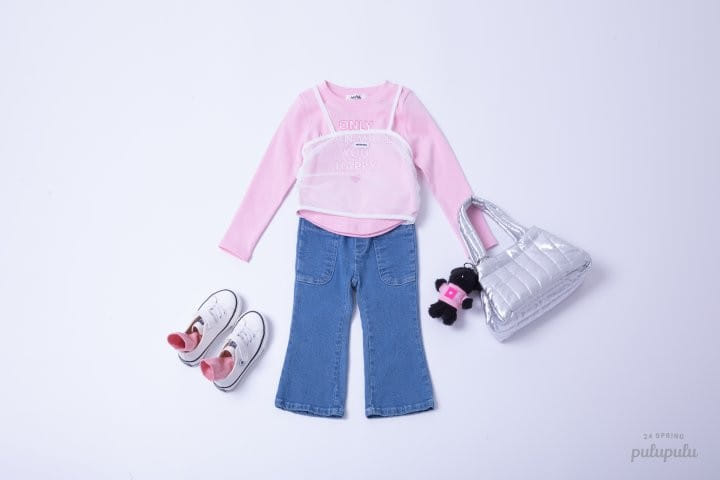 Pulupulu - Korean Children Fashion - #minifashionista - Gina Boot Cut Pants - 11