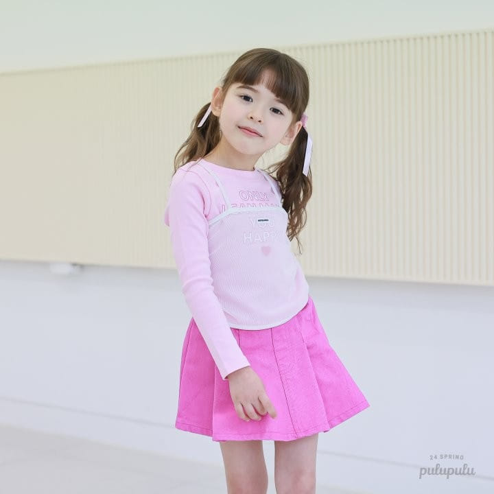 Pulupulu - Korean Children Fashion - #minifashionista - Happy T-Shirt - 3