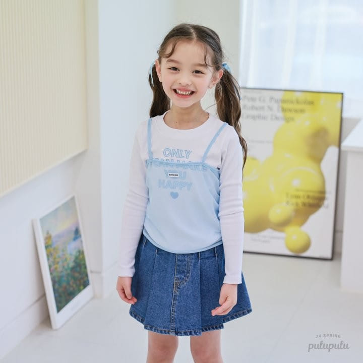 Pulupulu - Korean Children Fashion - #minifashionista - Happy T-Shirt - 4