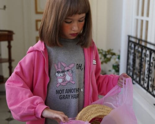 Ramijini - Korean Children Fashion - #designkidswear - Bunnys Tee - 7