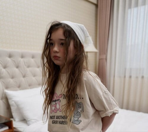 Ramijini - Korean Children Fashion - #magicofchildhood - Bunnys Tee