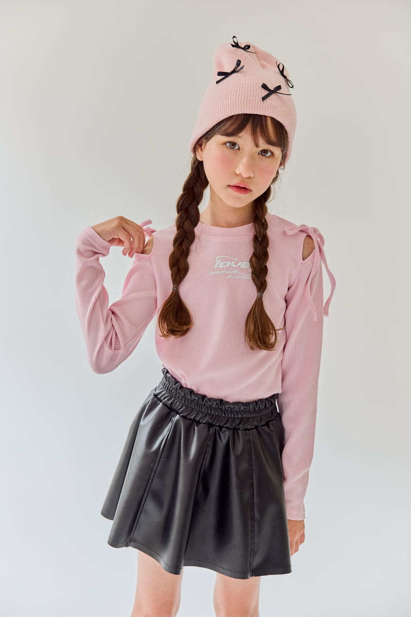 Rilla - Korean Children Fashion - #Kfashion4kids - Love Knot Tee