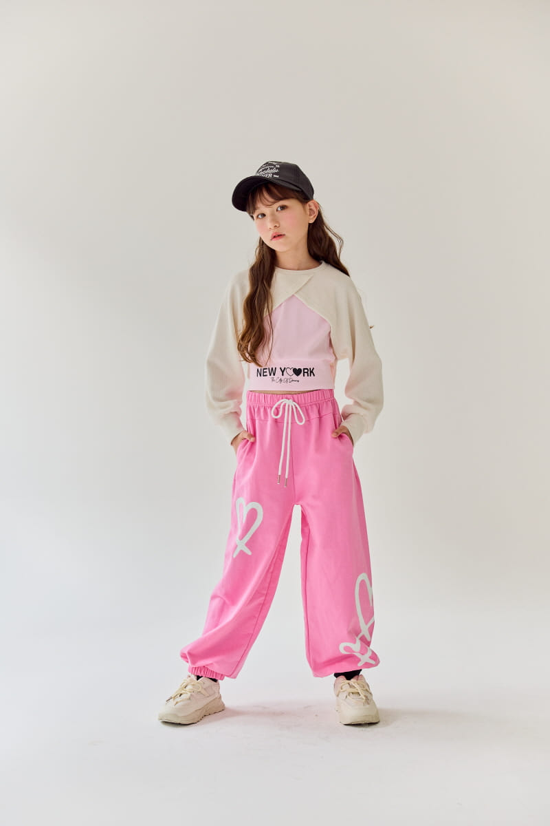 Rilla - Korean Children Fashion - #Kfashion4kids - Newyork So Hot  Sleeveless Tee - 2