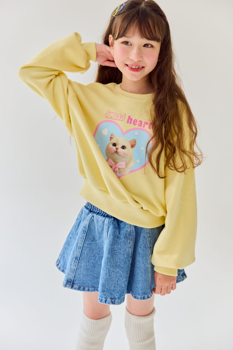 Rilla - Korean Children Fashion - #childofig - Sweet Cat Tee - 7