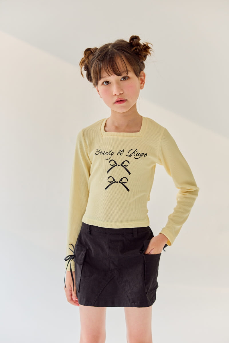 Rilla - Korean Children Fashion - #childofig - Square Tee - 6