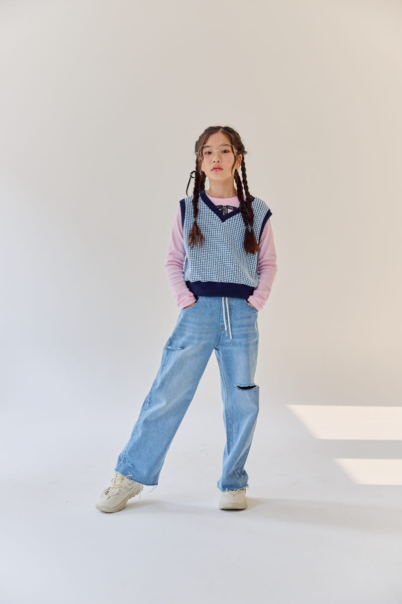 Rilla - Korean Children Fashion - #childofig - Metoo  Vest - 10