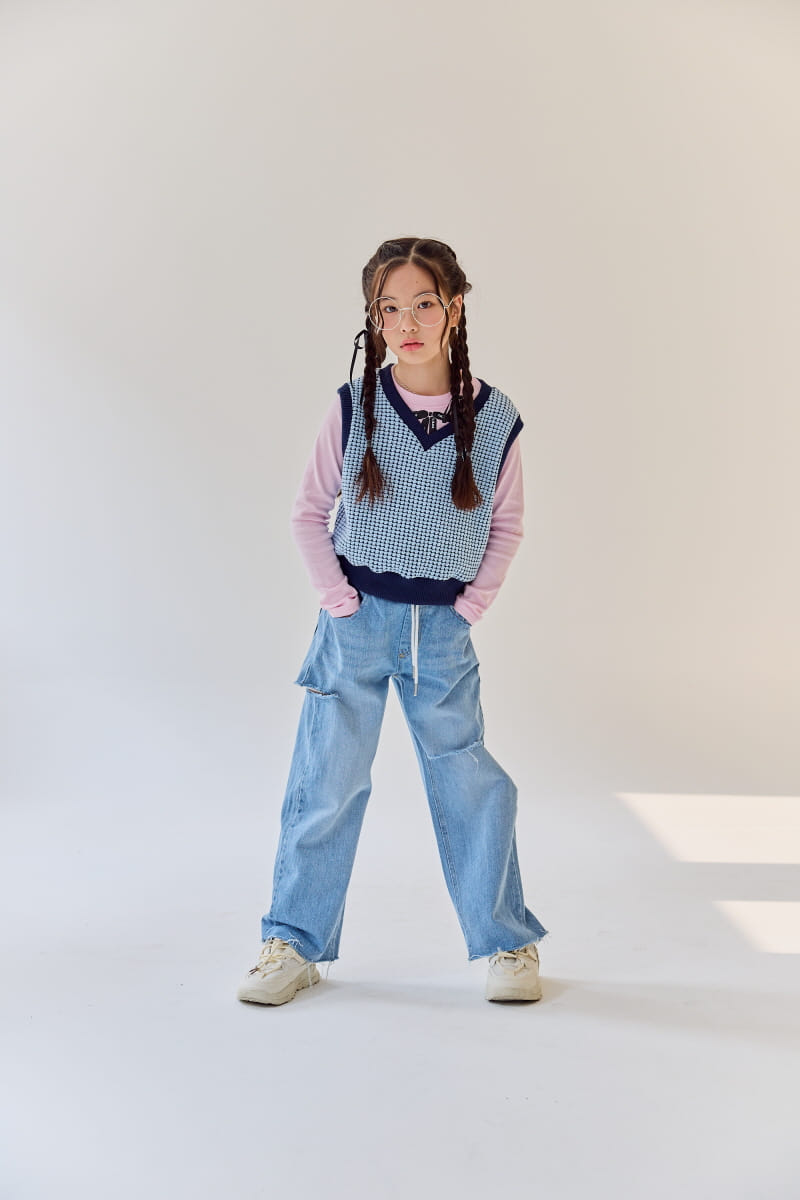 Rilla - Korean Children Fashion - #childofig - Metoo  Vest - 11
