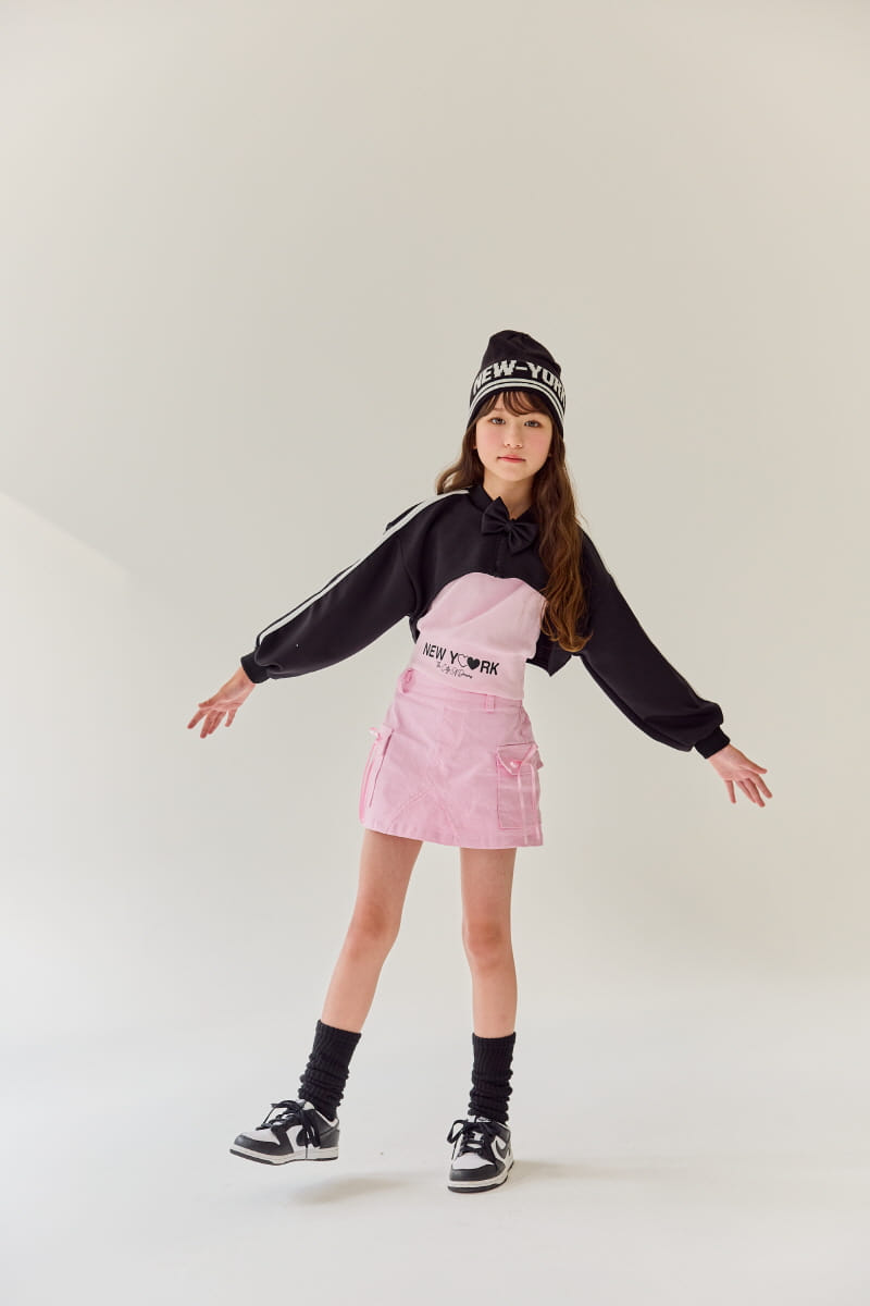 Rilla - Korean Children Fashion - #childofig - Newyork So Hot  Sleeveless Tee - 7