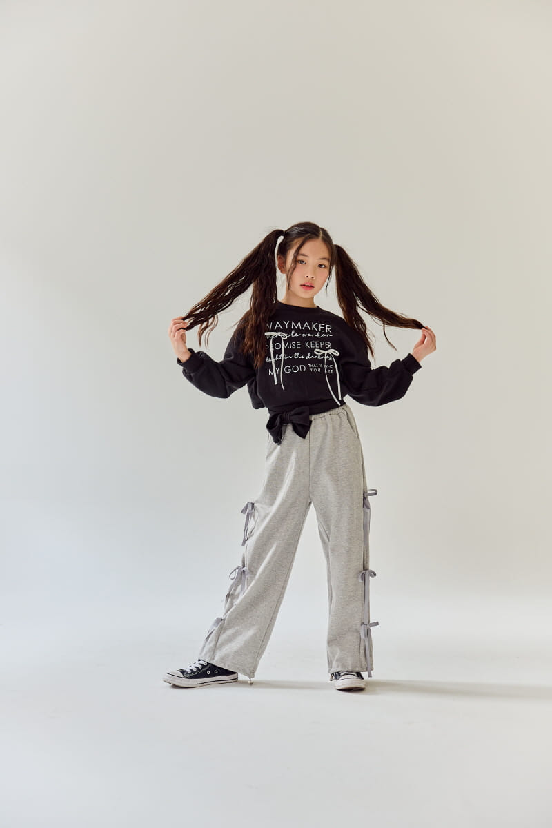 Rilla - Korean Children Fashion - #childrensboutique - Reversal Ribbon Tee - 9