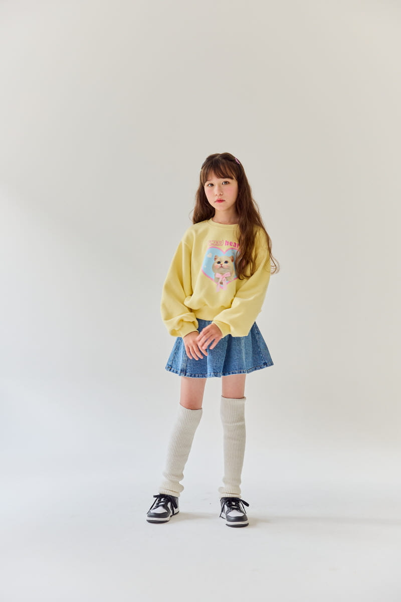 Rilla - Korean Children Fashion - #childrensboutique - Sweet Cat Tee - 8