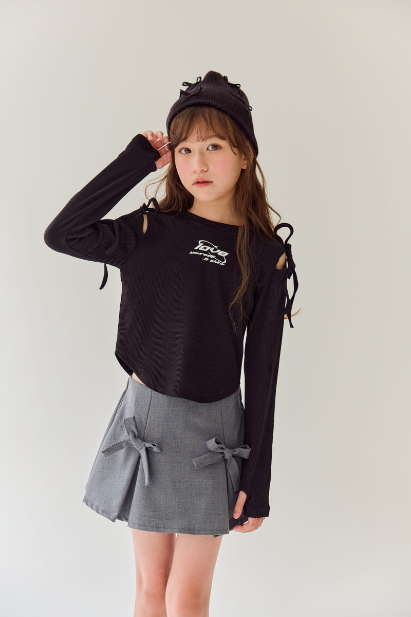 Rilla - Korean Children Fashion - #designkidswear - Love Knot Tee - 11