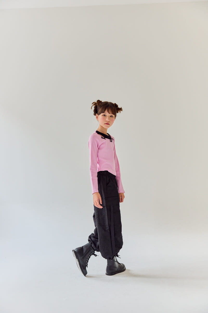 Rilla - Korean Children Fashion - #designkidswear - Rustling Cargo Pants - 5